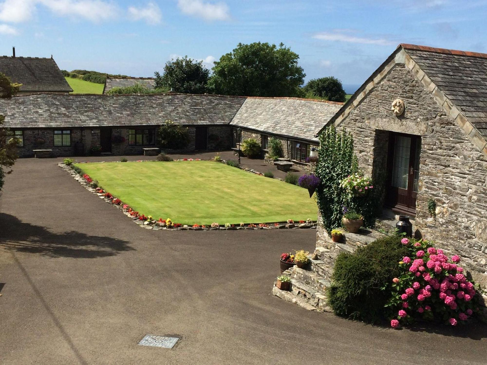 Courtyard Farm Cottages Boscastle Exterior foto